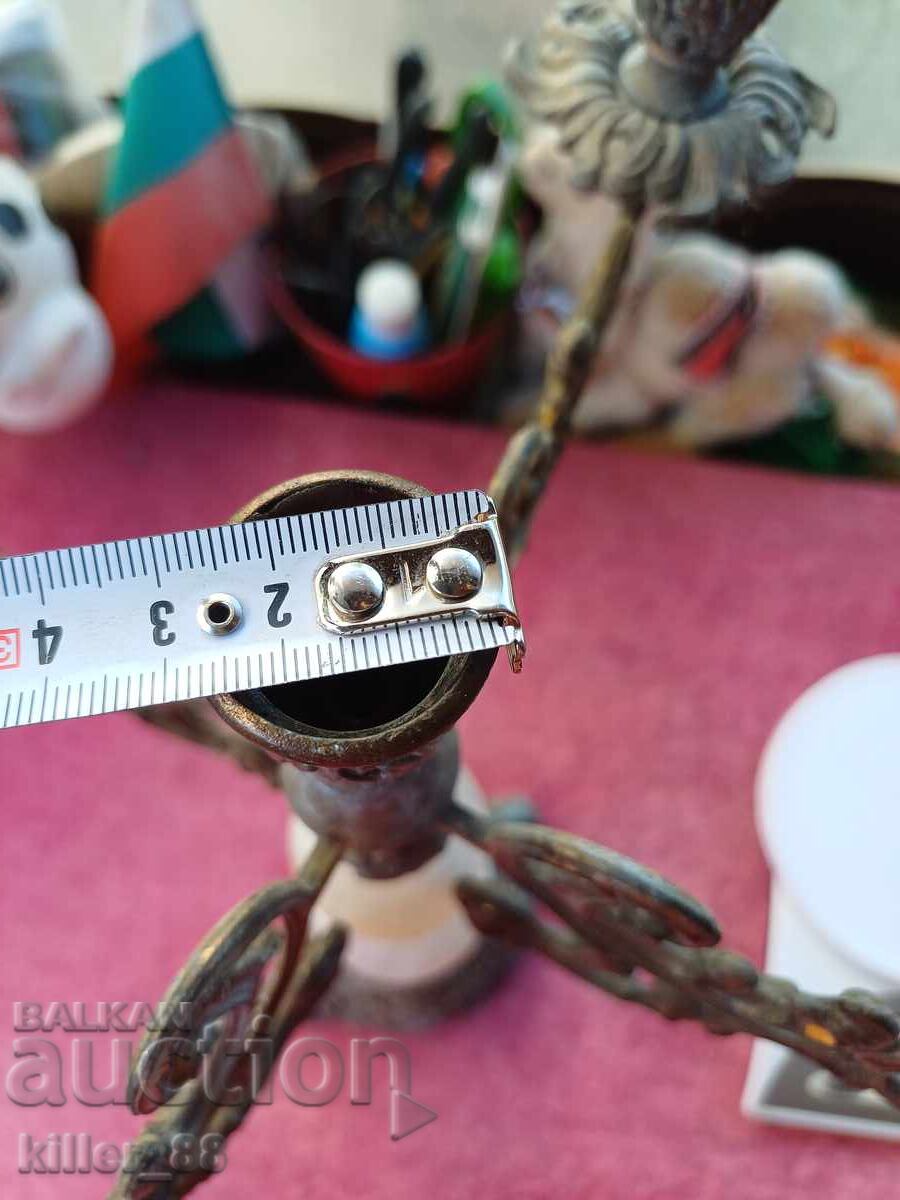 Σταντ Κηροπήγιο συνδυασμός με όνυχα - 7