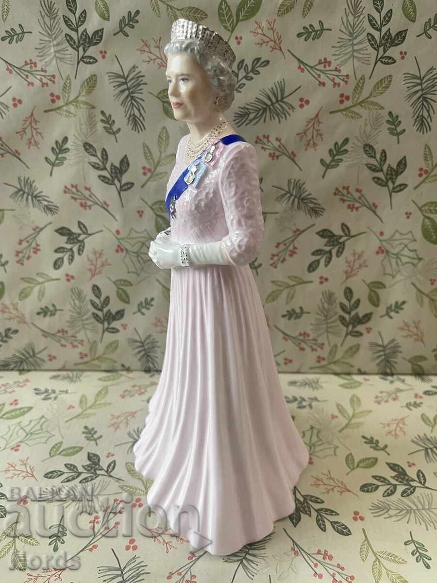 Доставка на Coalport порцеланова фигурка Кралица Елизабет II Доставка на Coalport порцеланова фигурка Кралица Елизабет II