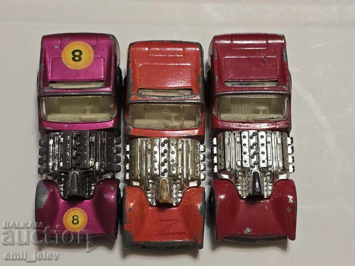 LESNEY MATCHBOX-19B Road Dragster 1970-1975 god - 7