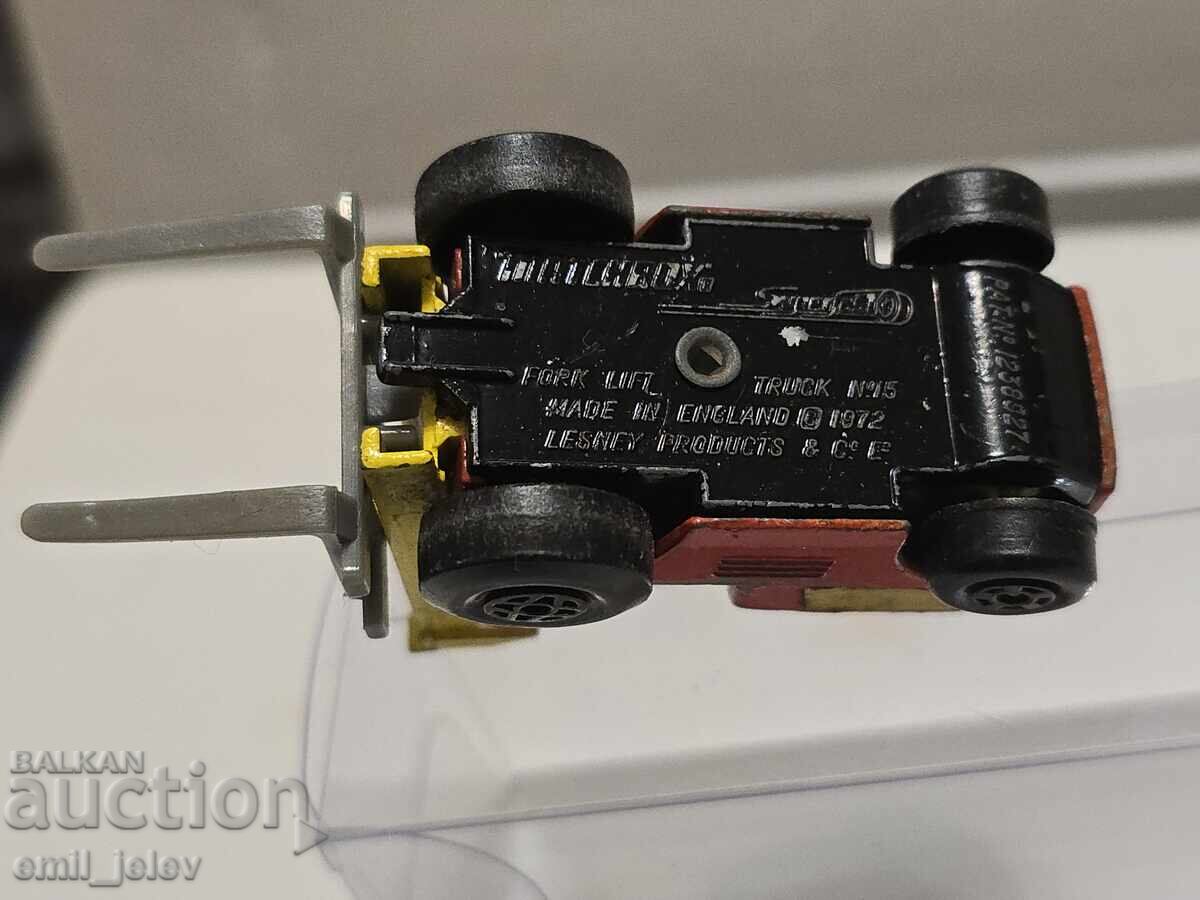 LESNEY MATCHBOX-15B Fork Lift Truck 1972-1981 god - 6 LESNEY MATCHBOX-15B Fork Lift Truck 1972-1981 god - 6