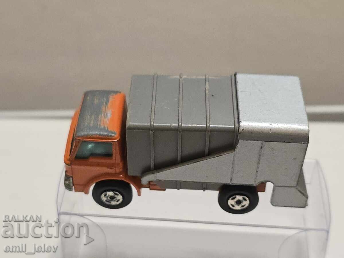 LESNEY MATCHBOX - 7A Refuse Truck 1970-1971 an - 6