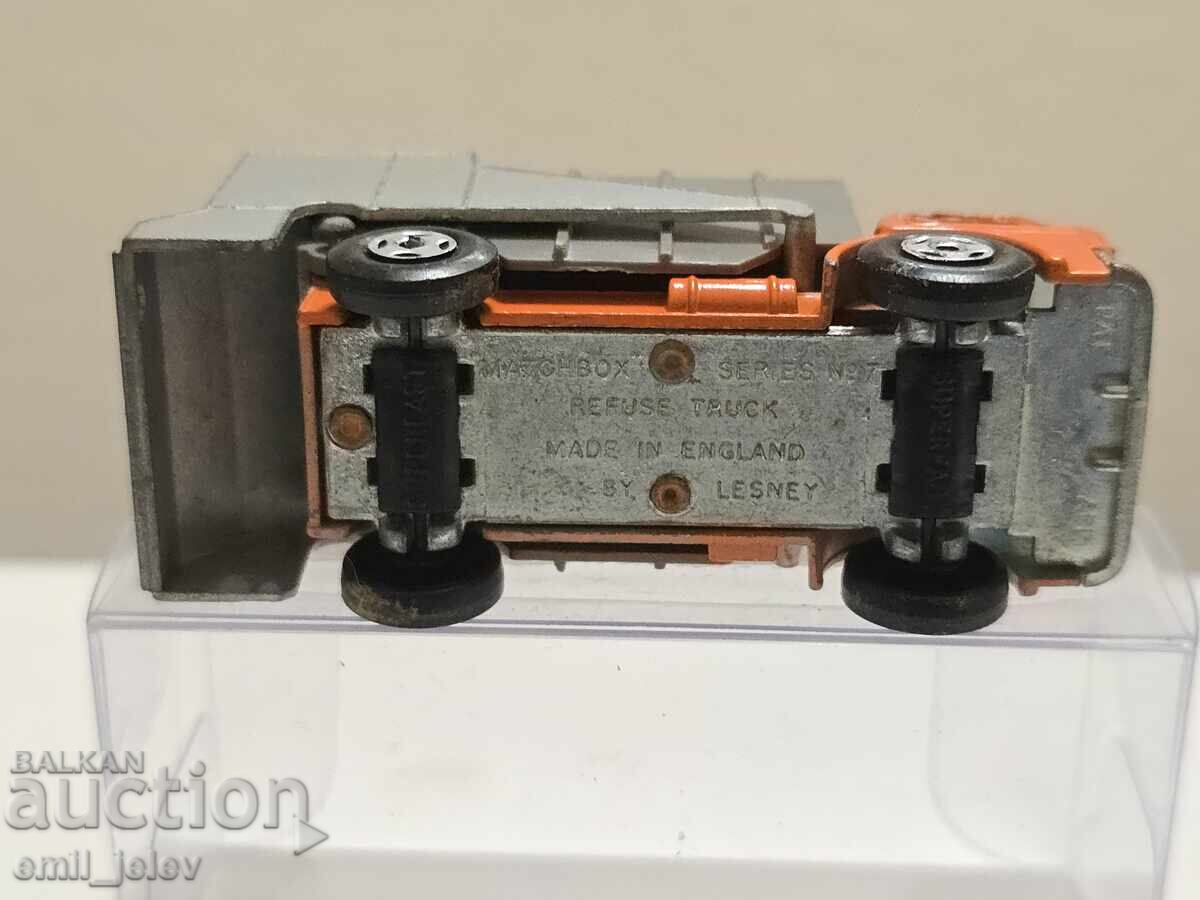 LESNEY MATCHBOX - 7A Refuse Truck 1970-1971 an - 7