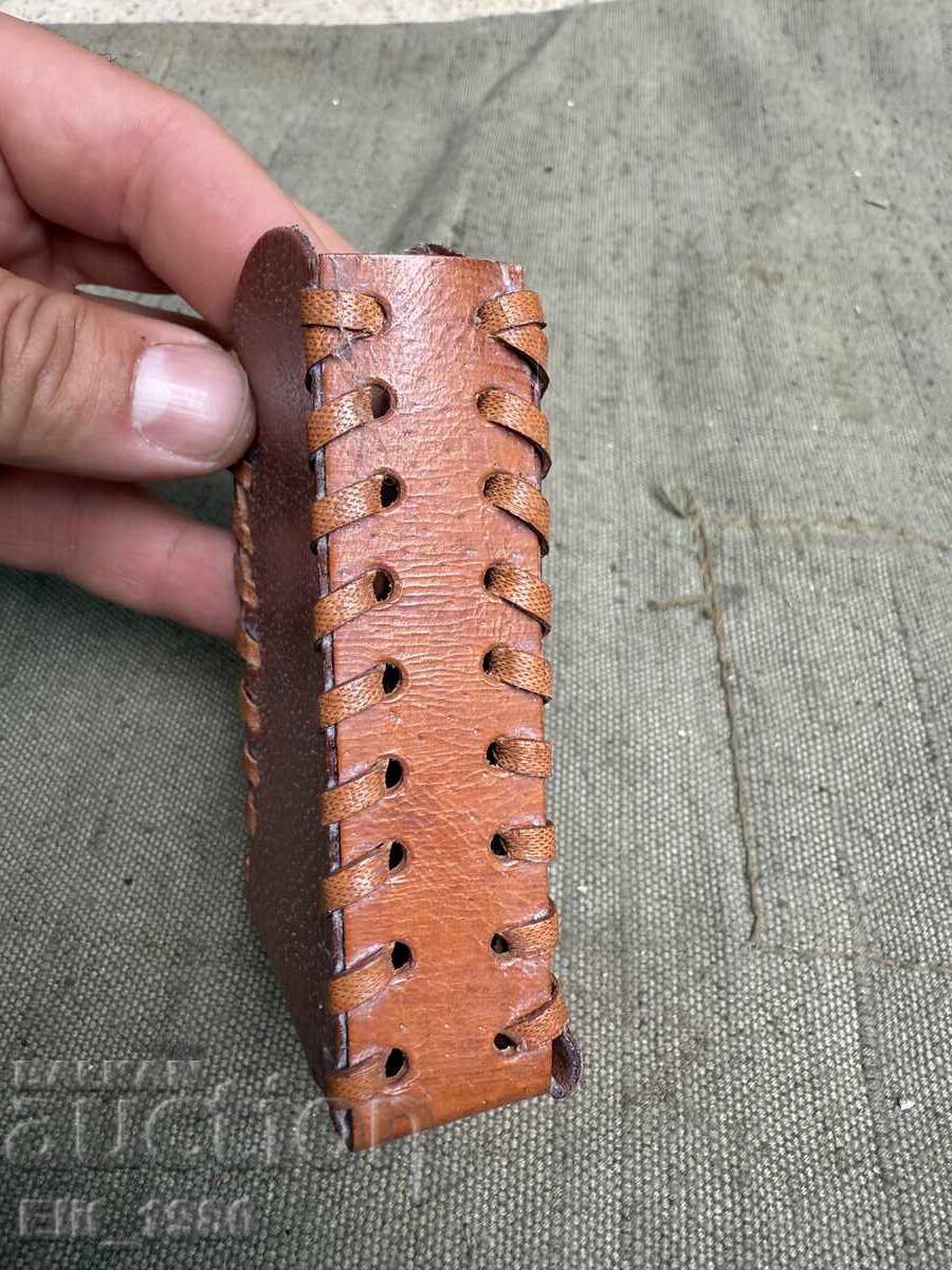 Delivery of Leather cigarette case from the socialist era