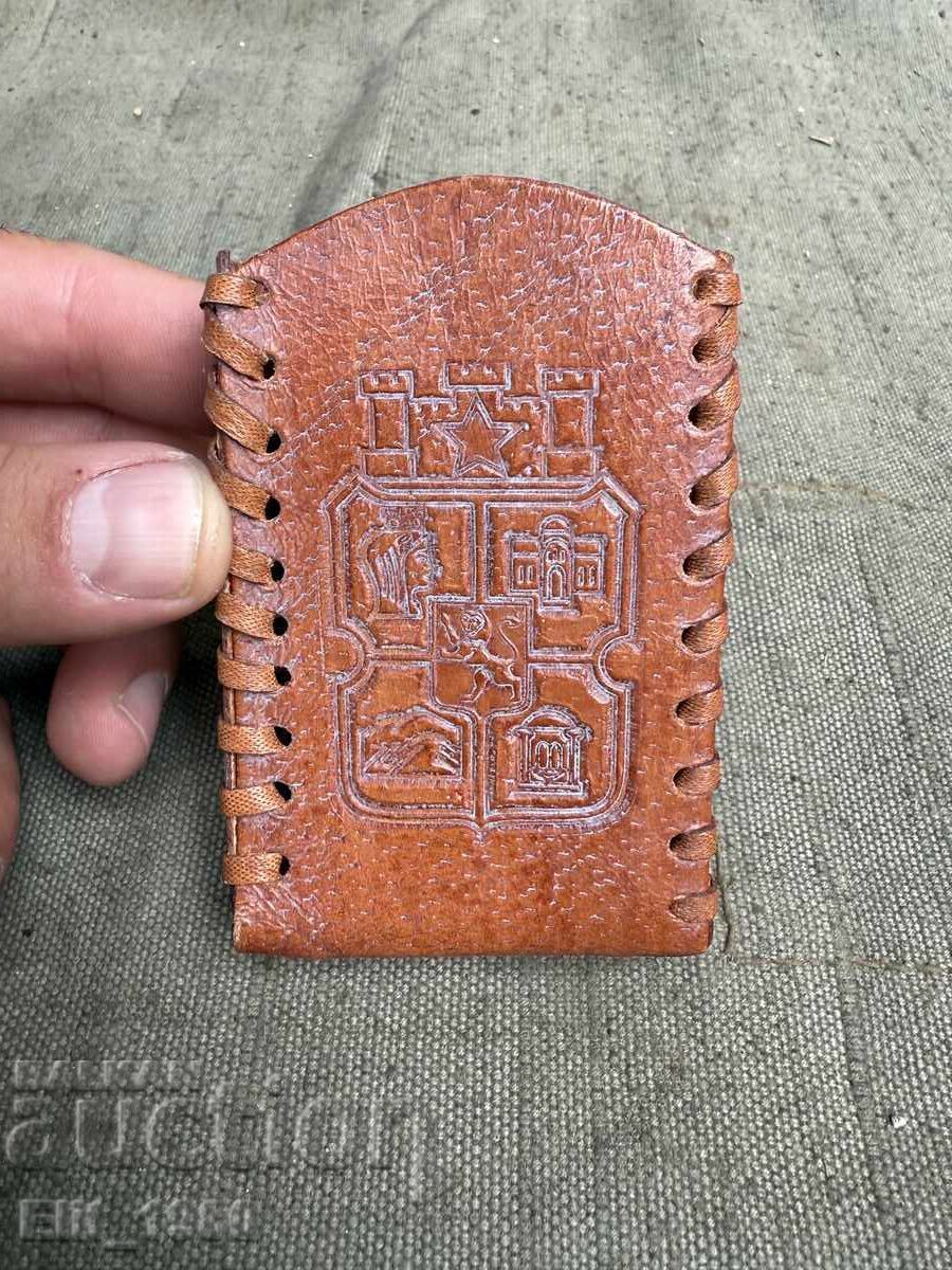 Δερμάτινη ταμπακέρα τσιγάρων από την σοσιαλιστική εποχή