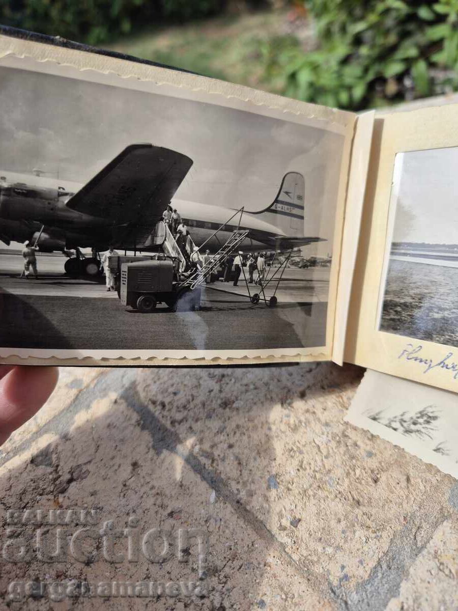 Фото албум 1953г. най-вероятно първо излитане на модел самол