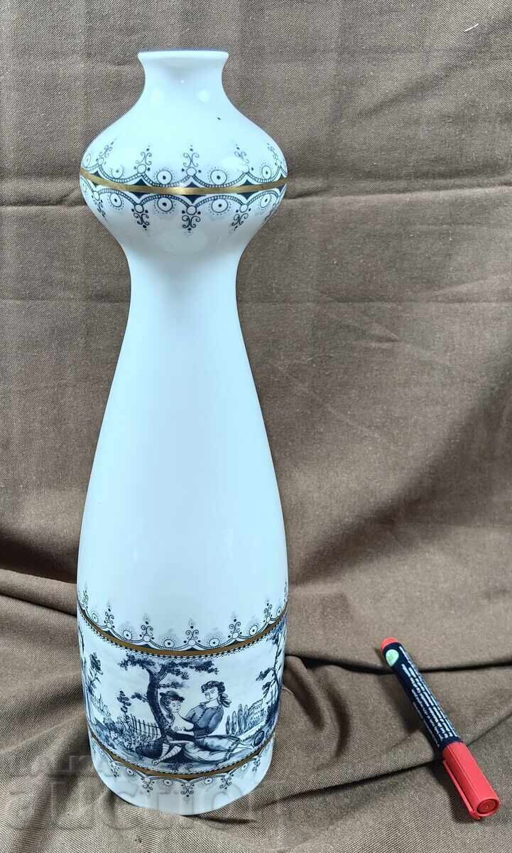 Licitație VAZĂ VECHE MARE FRUMOASĂ DIN PORȚELAN GERMAN MARCATĂ