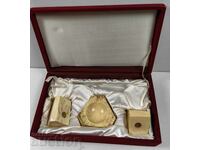 SET CADOU LUXOS SOC APLIERE SCRISORIE VAZA CUTIE