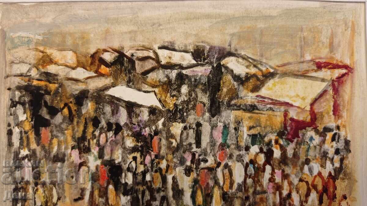 Delivery of Peter Nenov monotype