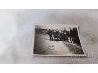 Photo Katunets Students from V -b class on the road 1940
