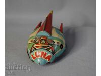 Old LUNA Space Metal Mechanical Toy Lunar Rover