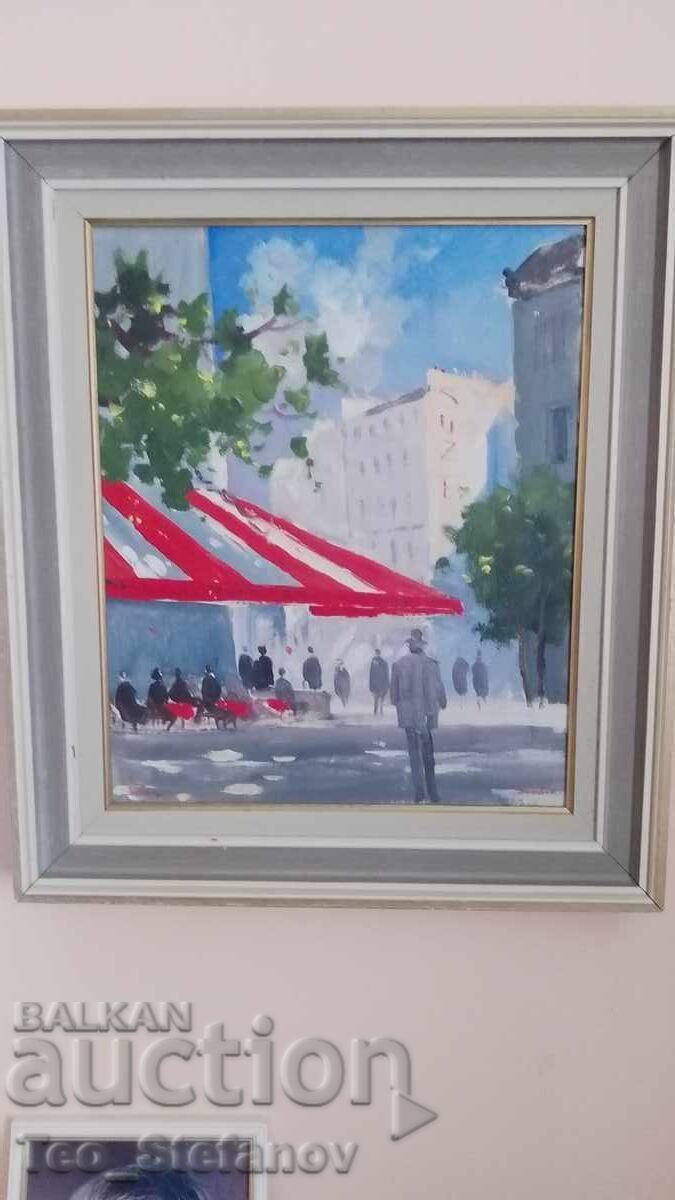 Beautiful original painting. Denmark. Oil with signature with price € 120.00 | 234.70 BGN