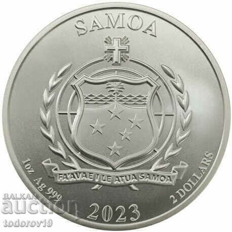 Сребърна монета Черната птица  - четримата пазители - 2023 с цена 139.99 лв. | € 71.58