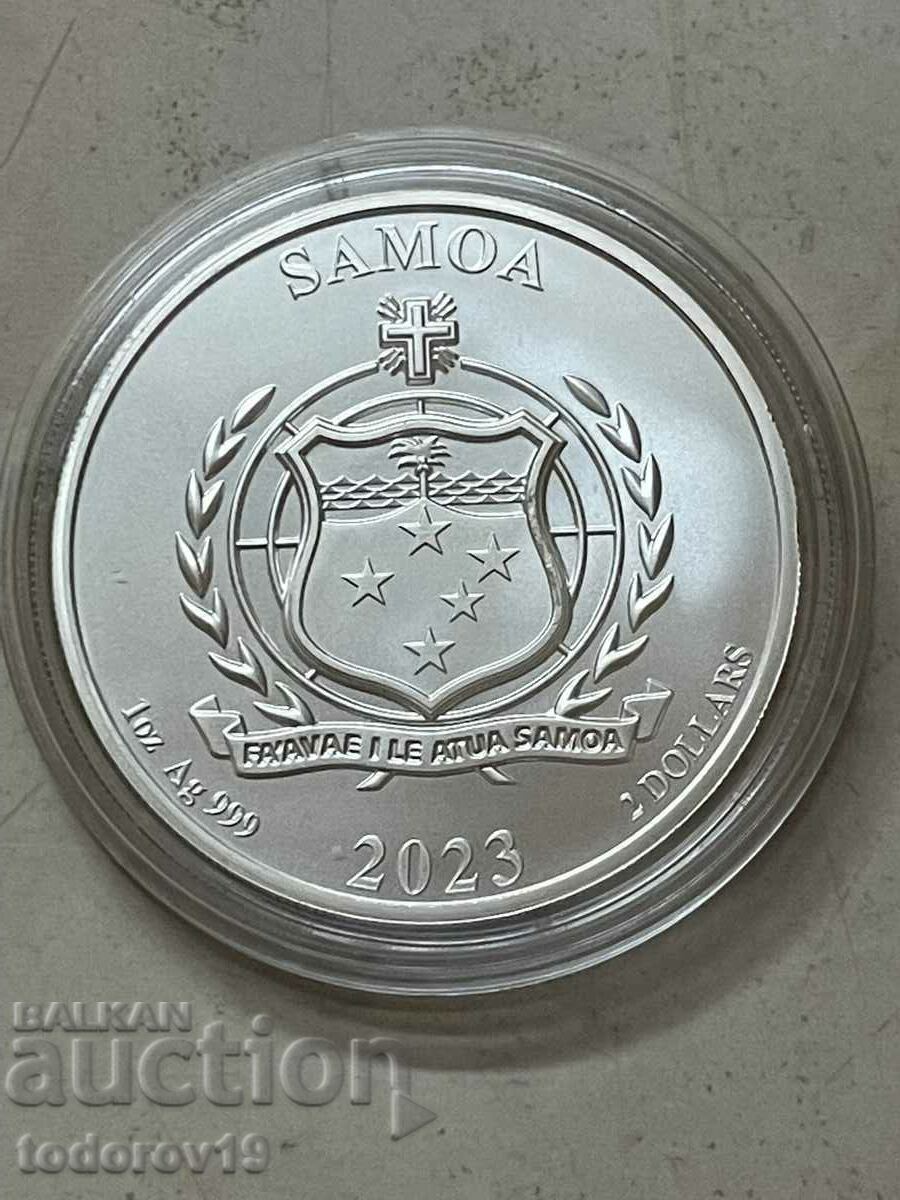 Доставка на Сребърна монета Черната птица  - четримата пазители - 2023