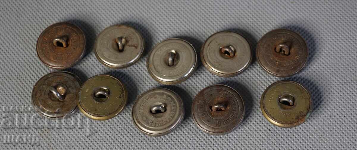 10 Butoane Regatul Bulgariei pentru uniformă militară MUZICALE cu preț 10.35 BGN | € 5.29 10 Butoane Regatul Bulgariei pentru uniformă militară MUZICALE cu preț 10.35 BGN | € 5.29