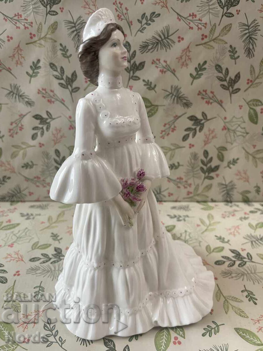 Παράδοση Coalport πορσελάνινο ειδώλιο Παράδοση Coalport πορσελάνινο ειδώλιο