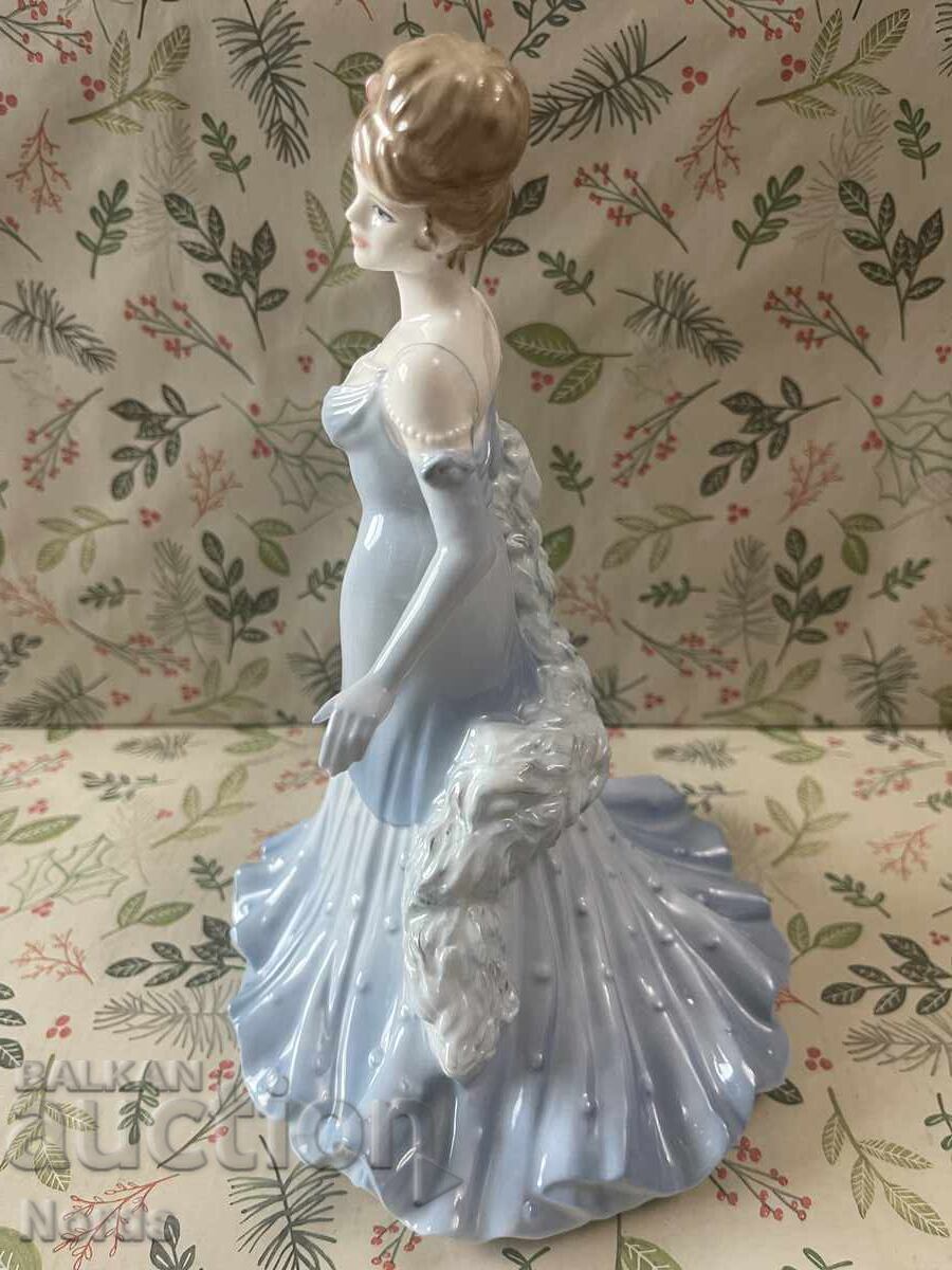 Παράδοση Coalport πορσελάνινο ειδώλιο Παράδοση Coalport πορσελάνινο ειδώλιο