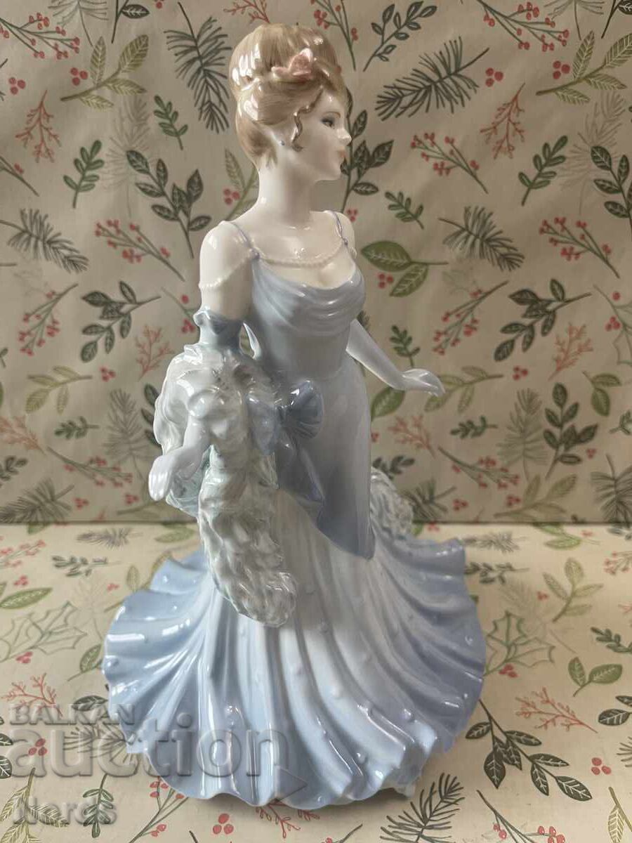Coalport πορσελάνινο ειδώλιο Coalport πορσελάνινο ειδώλιο