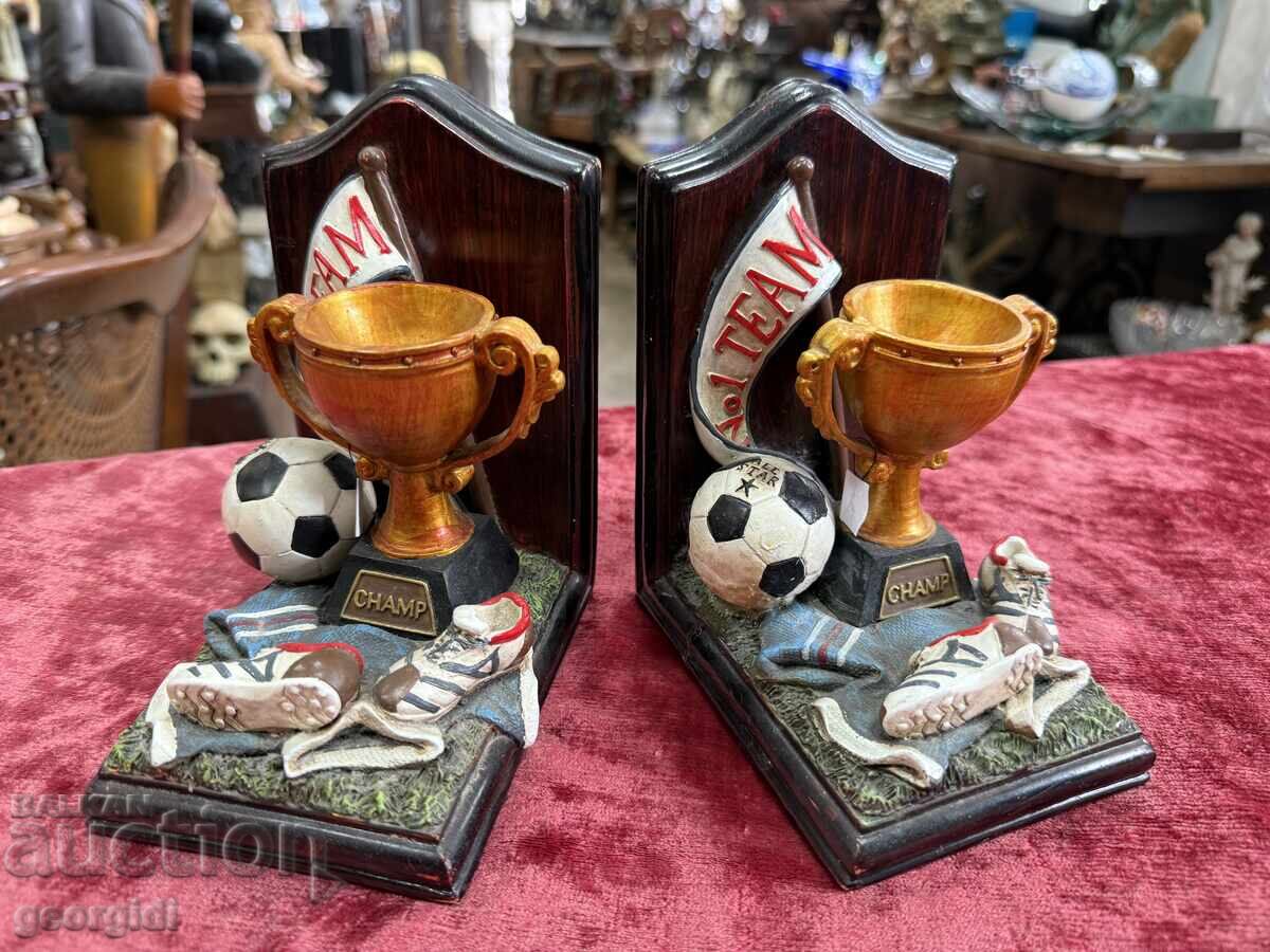 Massive bookends / book supports. No. 7393