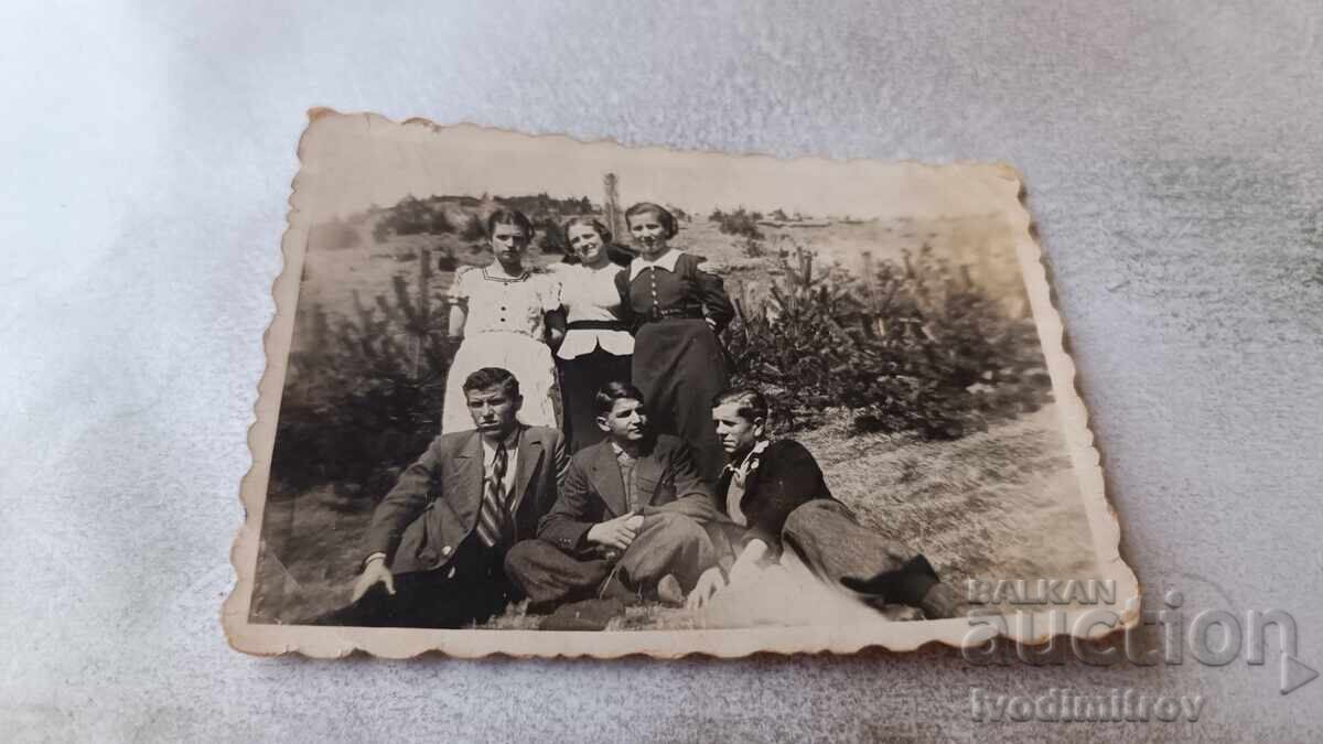 Photograph Samokov Youths and Maidens 1938