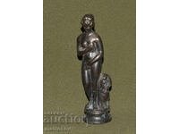 Μεταλλικό διακοσμητικό γλυπτό γυναίκας