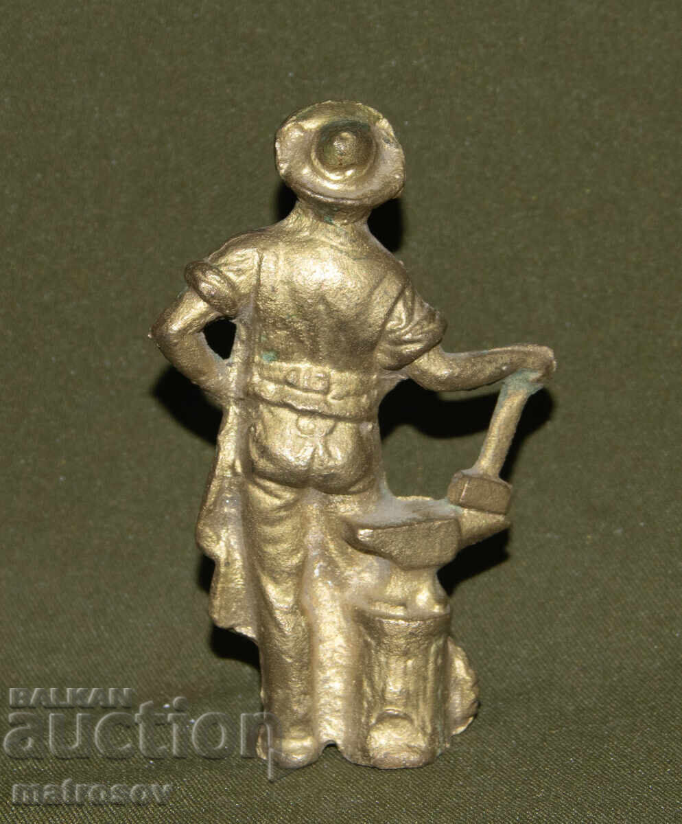 Παράδοση Μικρό χάλκινο γλυπτό, φιγούρα σιδηρουργού