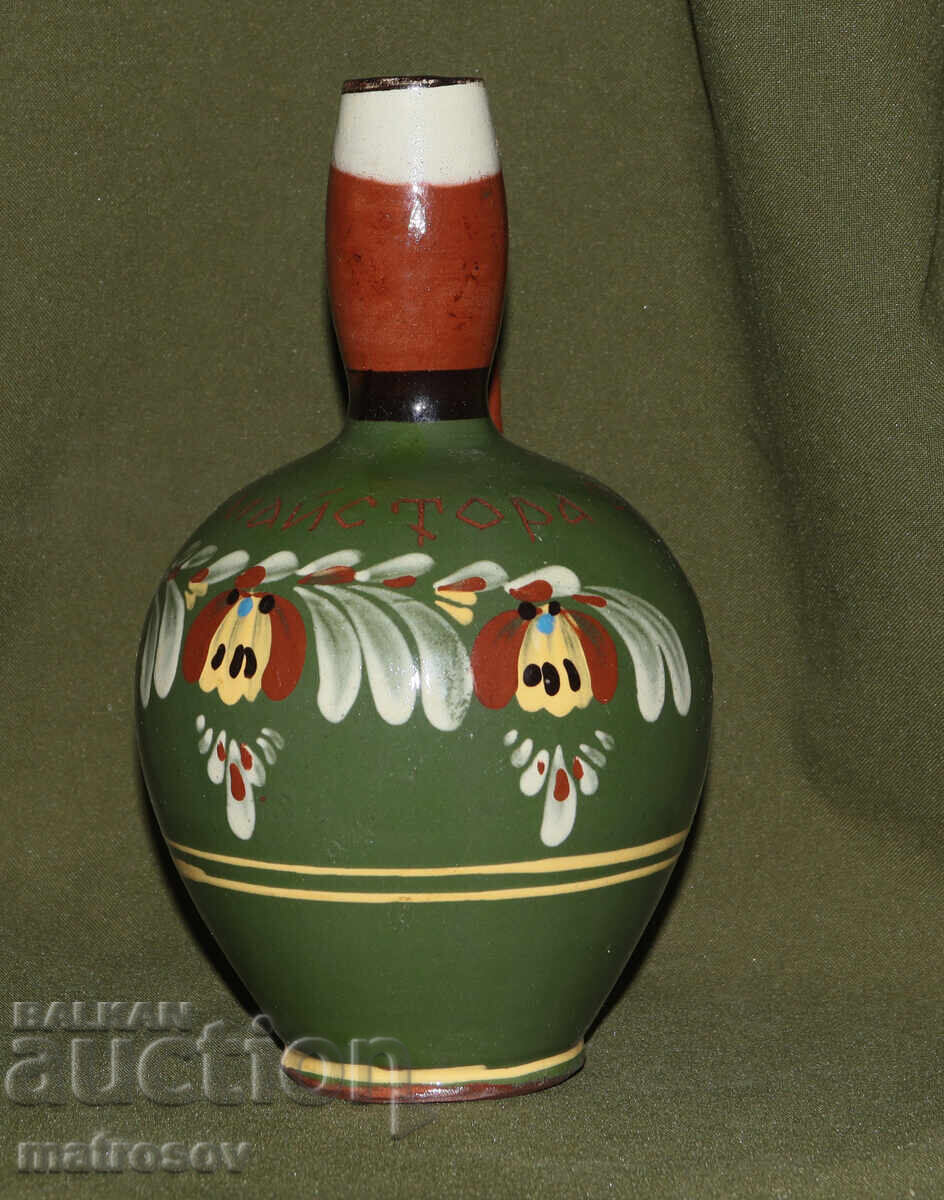 Hand-painted household jug with price 100.00 BGN | € 51.13
