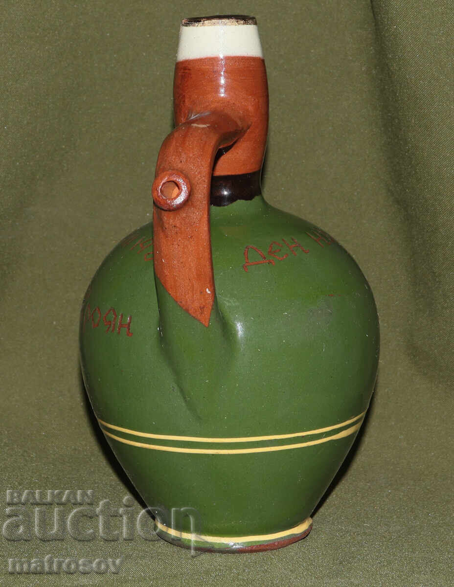 Hand-painted household jug - 5