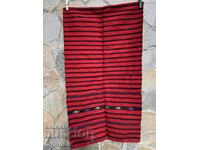 PREȘTILE DE LÂNĂ ȚESUTĂ VECHE ETNICĂ - 40X70 CM. - FĂRĂ URME