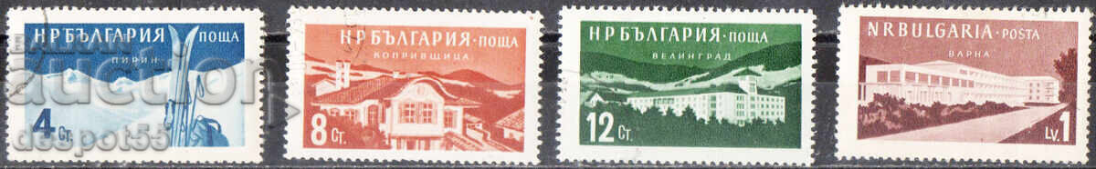 1958. Bulgaria. Regular - Resorts (Part II)