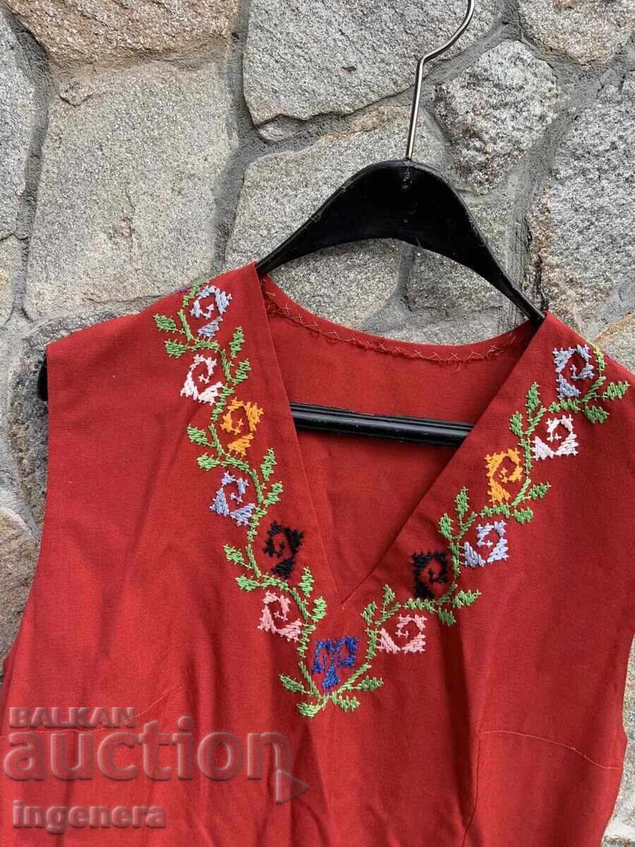 ROCHIE CU BRODERIE MANUALĂ ETNICĂ FOLCLOR - 5