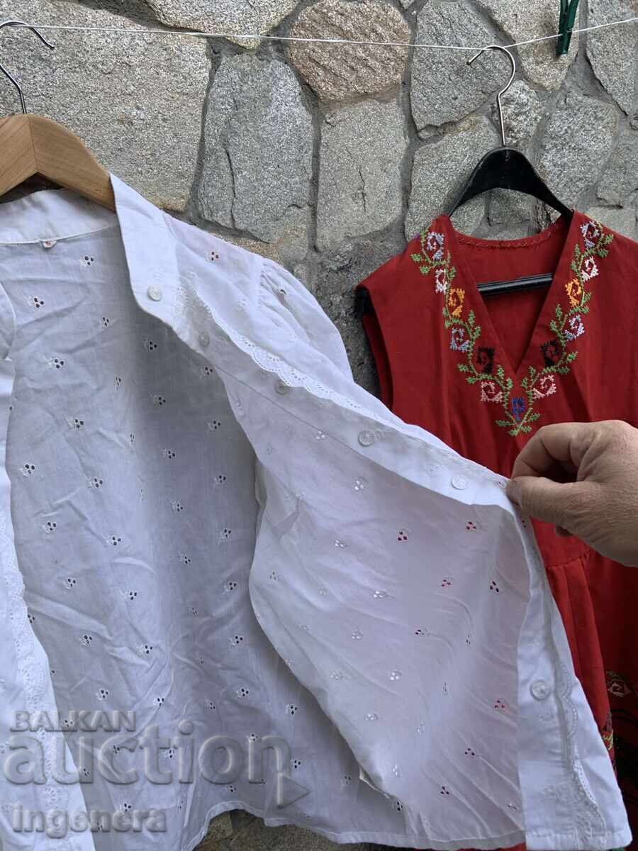 ROCHIE CU BRODERIE MANUALĂ ETNICĂ FOLCLOR - 6