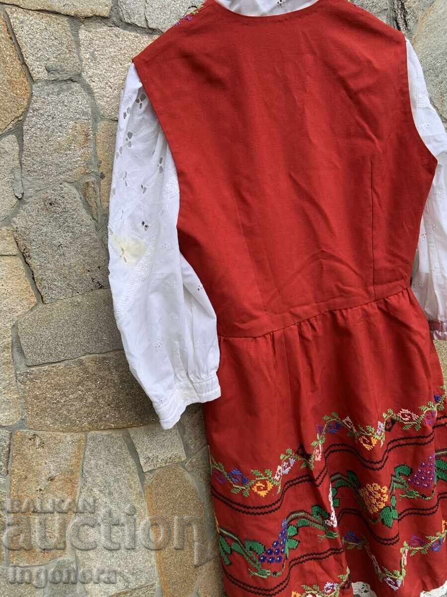 ROCHIE CU BRODERIE MANUALĂ ETNICĂ FOLCLOR - 7
