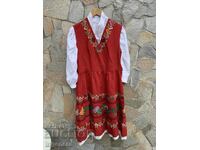 ROCHIE CU BRODERIE MANUALĂ ETNICĂ FOLCLOR