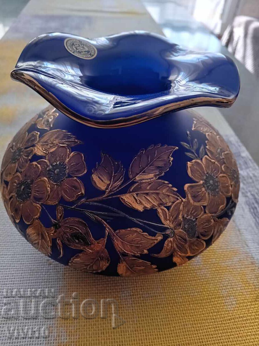 Аукцион Старинна ваза, кобалт