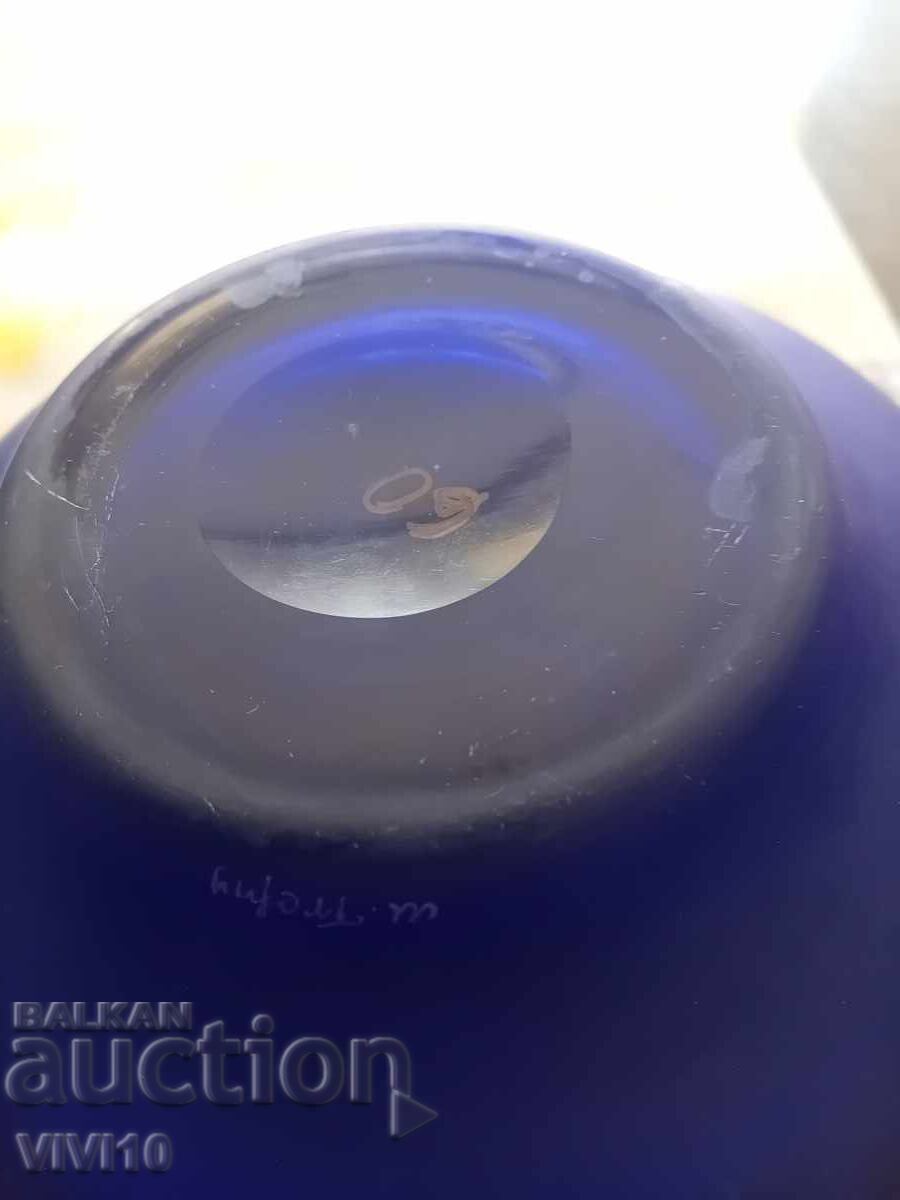 Livrarea Vază veche, cobalt Livrarea Vază veche, cobalt