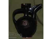 Candelabru ceramic autentic, lucrat manual