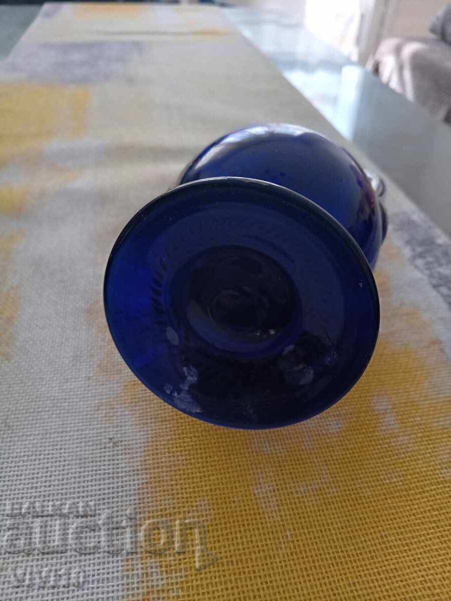 Livrarea Cană veche, Boemia, cobalt Livrarea Cană veche, Boemia, cobalt
