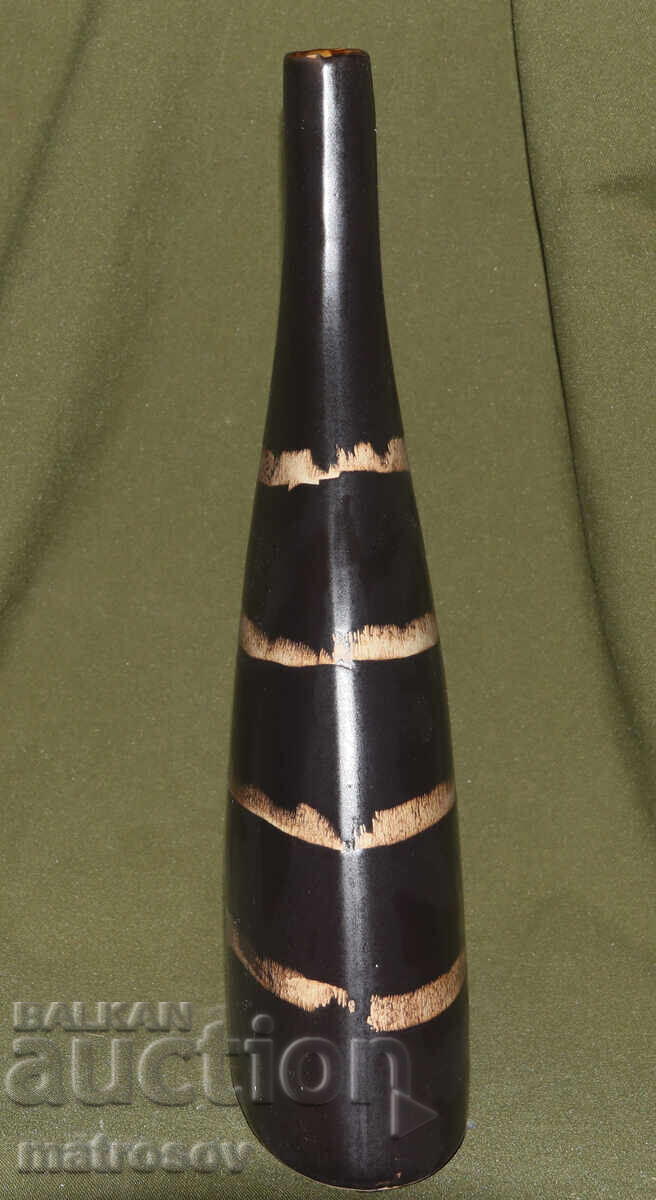 Δημοπρασία Χειροποίητο κεραμικό βάζο ζωγραφισμένο στο χέρι