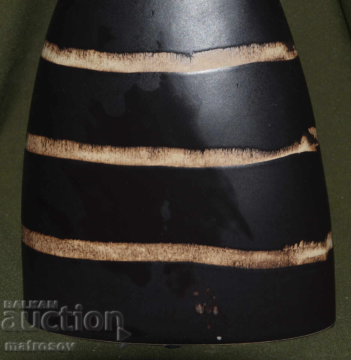 Χειροποίητο κεραμικό βάζο ζωγραφισμένο στο χέρι - 5