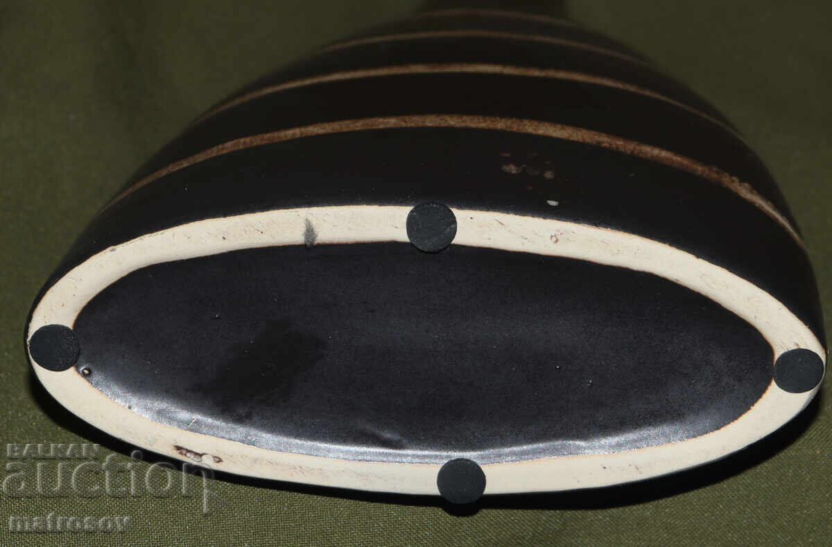 Χειροποίητο κεραμικό βάζο ζωγραφισμένο στο χέρι - 6