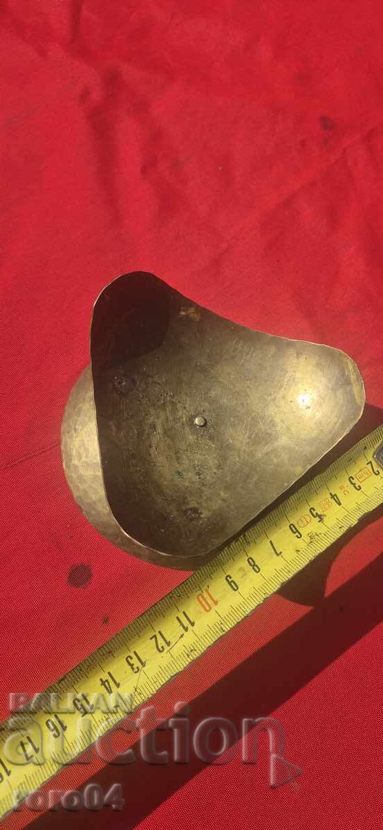 OLD BRONZE / BRASS CANDLEHOLDER - 6