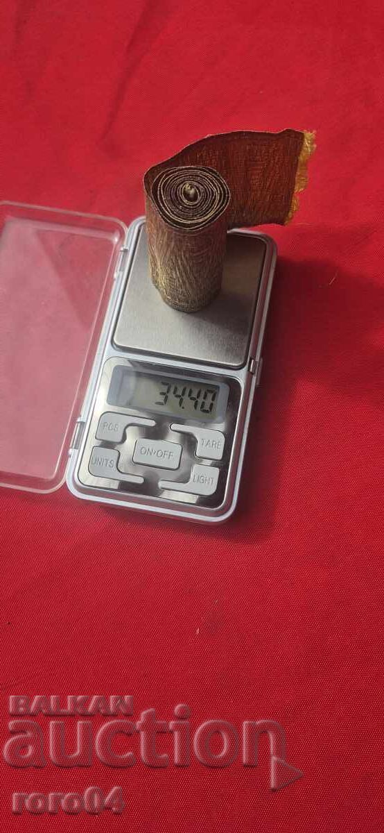 ΧΡΥΣΗ ΣΙΡΜΑ - ΠΑΛΙΑ - 100% ΑΥΘΕΝΤΙΚΗ - 7