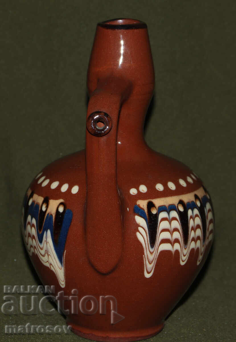 Traditional Hand-Painted Ceramic Jug - 6