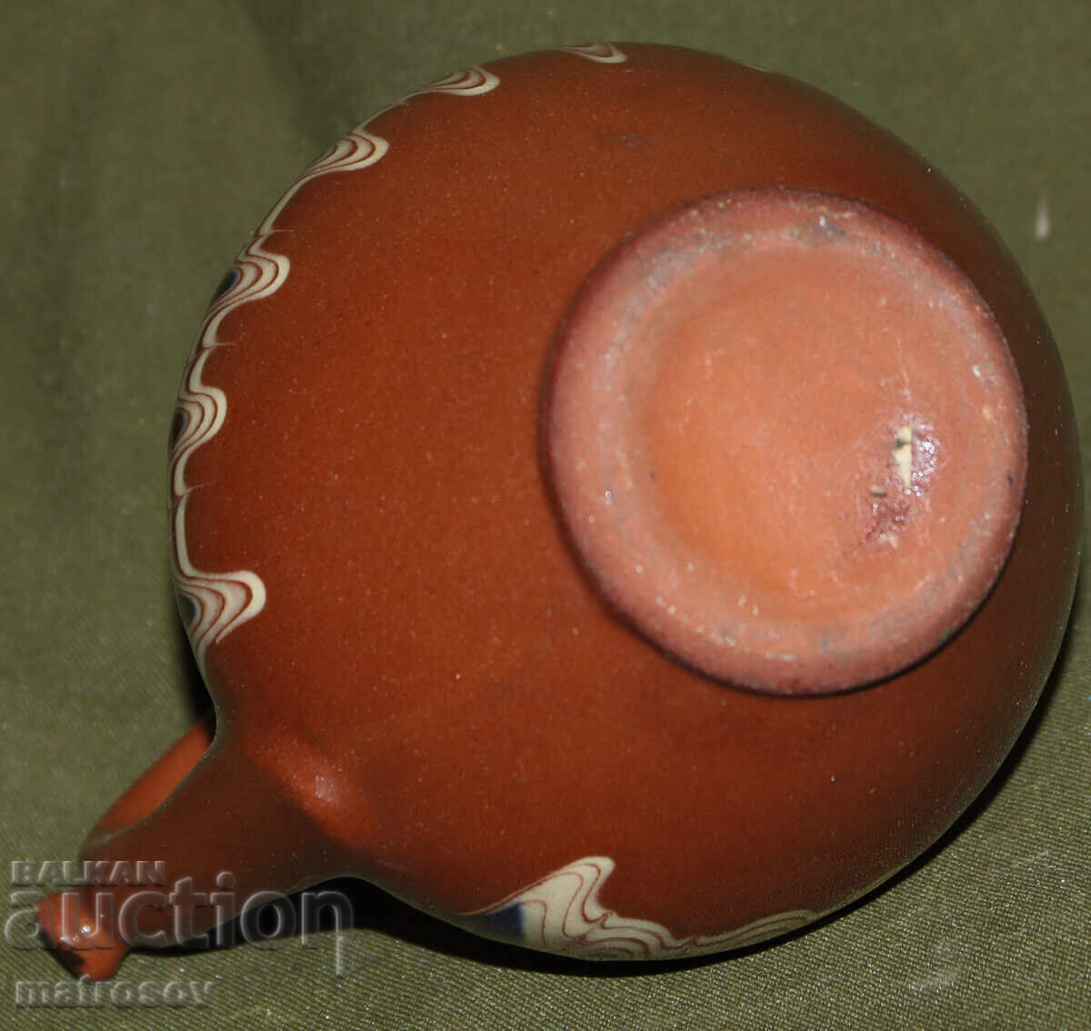 Traditional Hand-Painted Ceramic Jug - 7