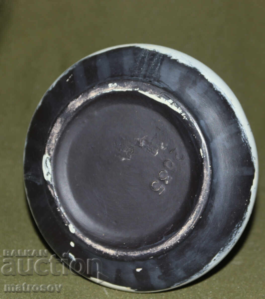 Hand-painted ceramic pitcher (Author's/Original) - 6