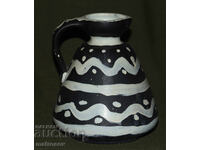 Cană ceramică pictată manual, originală