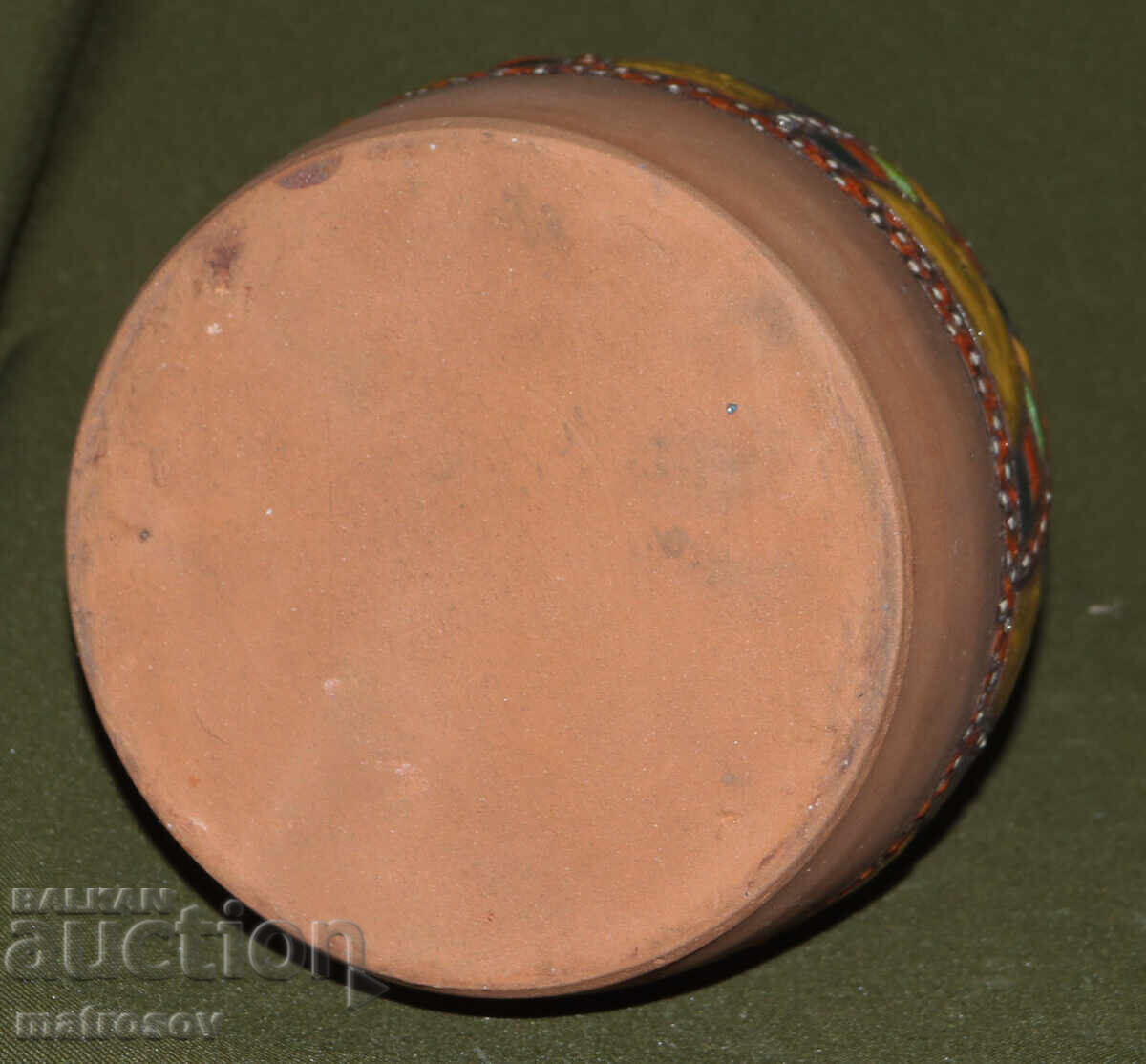 Χειροποίητο κεραμικό βάζο ζωγραφισμένο στο χέρι - 6