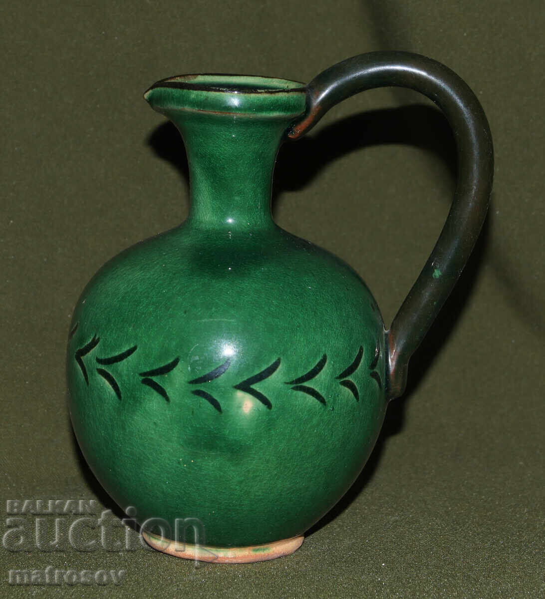 Ceramic jug, hand-painted with price 100.00 BGN | € 51.13