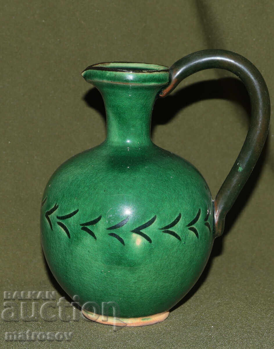 Ceramic jug, hand-painted