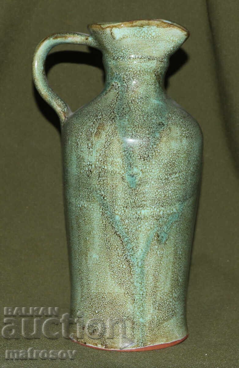 Hand-painted ceramic vase by the author with price 100.00 BGN | € 51.13